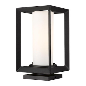 Smyth - 1 Light Outdoor Pier Mount-13.25 Inches Tall and 7.5 Inches Wide - 1272598