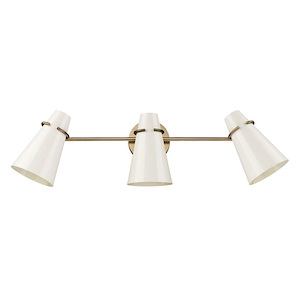 Reeva - 3 Light Bath Vanity In Modern Style-8.5 Inches Tall and 26.13 Inches Wide - 1118416