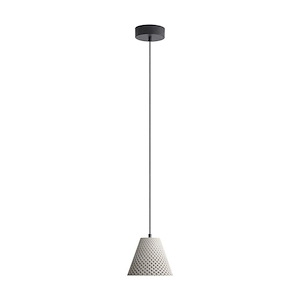 Clarus - 8W 1 LED Pendant-6.25 Inch Tall and 7.63 Inch Wide - 1405756