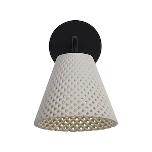 Clarus - 8W 1 LED Outdoor Wall Lantern-6.25 Inch Tall and 7.63 Inch Wide - 1405757
