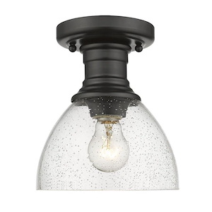 Hines - 1 Light Semi-flush Mount-7.75 Inches Tall and 6.88 Inches Wide - 925533