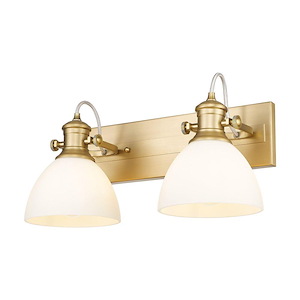 Hines - 2 Light Bath Vanity-8.75 Inch Tall and 17.88 Inch Wide - 1405765