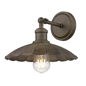 Clemence - 1 Light Wall Sconce-7.13 Inches Tall and 9.75 Inches Wide - 1272602