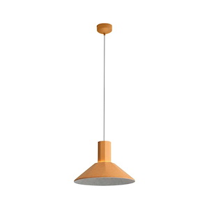 Faroe - 12W 1 LED Pendant-8.75 Inch Tall and 13.13 Inch Wide - 1405769