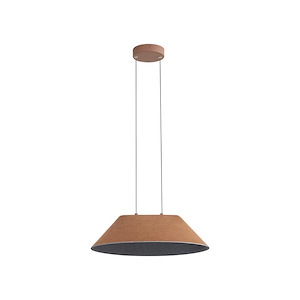 Faroe - 8W 1 LED Pendant-6 Inch Tall and 20.5 Inch Wide - 1405771