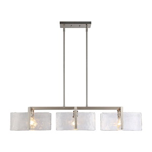 Aenon - 3 Light Island-8.13 Inch Tall and 40.5 Inch Wide - 1405784
