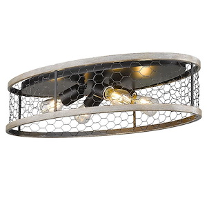 Bailey Four Light Flush Mount - 24 Inch - 1217906