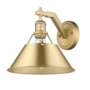 Orwell - 1 Light Wall Sconce-9.63 Inches Tall and 10 Inches Wide - 588920