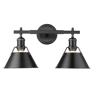 Orwell - 2 Light Bath Vanity-9.88 Inches Tall and 18.25 Inches Wide - 588918