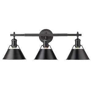 Orwell - 3 Light Bath Vanity-9.88 Inches Tall and 27.25 Inches Wide - 588917