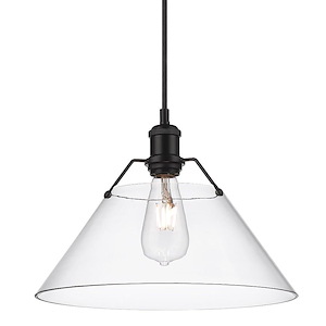 Orwell - 1 Light Large Pendant-10 Inches Tall and 14 Inches Wide - 588956