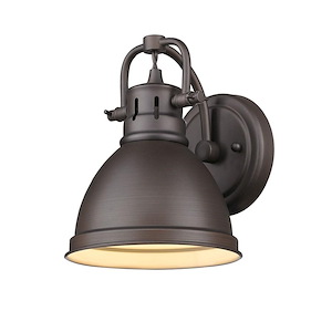 Duncan - 1 Light Wall Sconce-8.5 Inches Tall and 6.5 Inches Wide - 550658