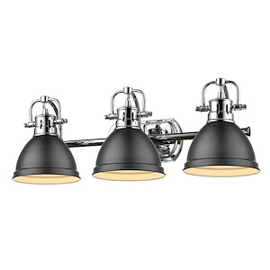 Duncan - 3 Light Bath Vanity-8.5 Inches Tall and 24.5 Inches Wide - 550675