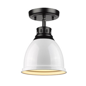 Duncan - 1 Light Flush Mount in Classic style - 11.5 Inches high by 8.88 Inches wide - 550674