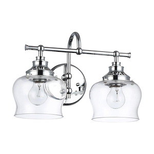 Daphne - 2 Light Bath Vanity-10.13 Inch Tall and 15.13 Inch Wide - 1405798