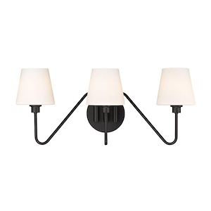 Kennedy - 3 Light Bath Vanity-10 Inches Tall and 23.5 Inches Wide - 1316964