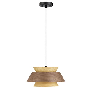 Aalto - 1 Light Pendant-6.25 Inch Tall and 13.25 Inch Wide - 1405817