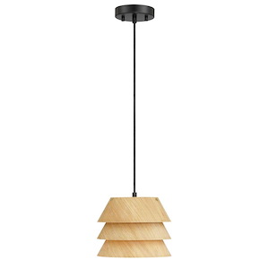 Aalto - 1 Light Pendant-6.63 Inch Tall and 8.63 Inch Wide - 1405816