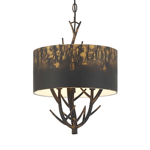 Arboreal - 3 Light Pendant-17.38 Inch Tall and 13 Inch Wide - 1405828
