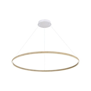 Veritas - 120W 1 LED Chandelier-1.13 Inch Tall and 47.25 Inch Wide - 1405855