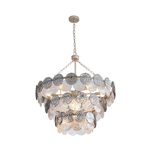 Cascada - 13 Light Pendant-33.38 Inch Tall and 31.75 Inch Wide - 1405884