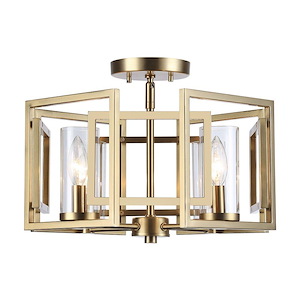 Marco - 4 Light Flush Mount-11.38 Inch Tall and 16 Inch Wide - 1405889