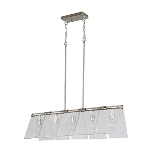 Serenity - 5 Light Island-10.38 Inch Tall and 37.88 Inch Wide - 1405891
