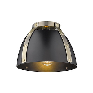 Aldrich - 1 Light Flush Mount-7.25 Inch Tall and 10 Inch Wide - 1405910