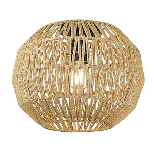 Florence - 1 Light Flush Mount-11 Inches Tall and 14 Inches Wide - 1218088