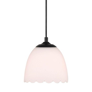 Dorinda - 1 Light Pendant-6.75 Inch Tall and 6.5 Inch Wide - 1405935