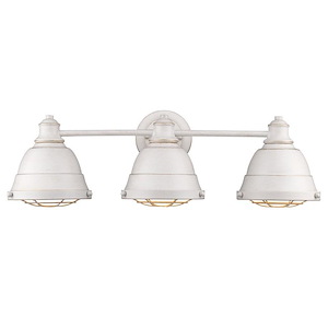 Bartlett - 3 Light Bath Vanity in Traditional style - 8.13 Inches high by 24.38 Inches wide - 689832