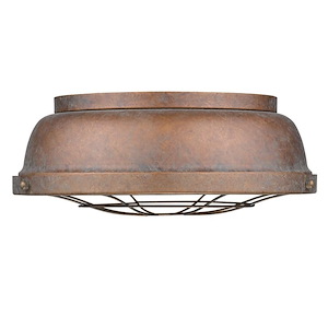 Bartlett - 2 Light Flush Mount in Traditional style - 5.5 Inches high by 14 Inches wide - 925625