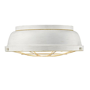 Bartlett - 2 Light Flush Mount in Traditional style - 5.5 Inches high by 14 Inches wide - 925625
