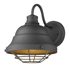 Bartlett - 1 Light Outdoor Wall Mount in Eclectic style - 10.13 Inches high by 8.38 Inches wide - 1037281