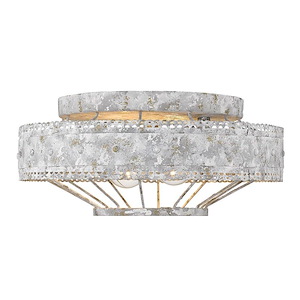 Ferris - 3 Light Flush Mount-6 Inches Tall and 14 Inches Wide - 925639