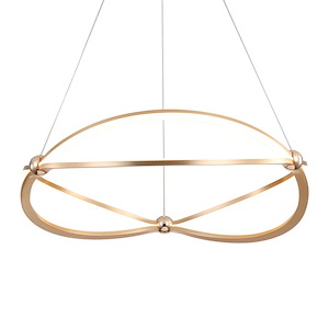 Spirale - 43W 1 LED Chandelier-4.88 Inch Tall and 23.63 Inch Wide - 1405951