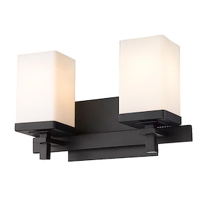 Maddox - Two Light Bath Vanity in Modern style - 7.625 Inches high by 13 Inches wide - 1001577