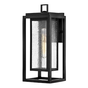Republic - 1 Light Medium Outdoor Wall Lantern in Transitional Style - 7 Inches Wide by 16 Inches High - 755604