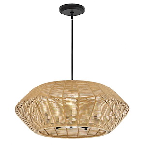 Luca - 25W 5 LED Medium Outdoor Chandelier In Coastal Style-10.75 Inches Tall and 28 Inches Wide - 1320121