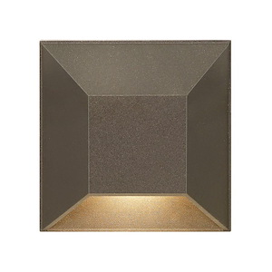 Nuvi - 1.2W LED Square Deck Light - 3 Inches Wide by 3 Inches High - 856621