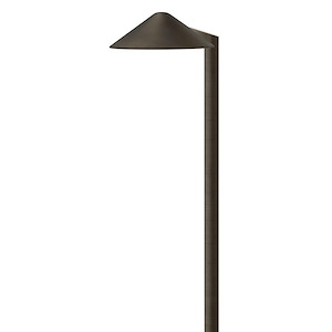 Hardy Island - 1.5W 1 LED Round Side Mount Path Light-18.25 Inch Tall and 7 Inch Wide - 1369712