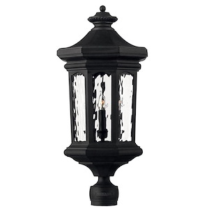 Raley - 4 Light Large Outdoor Post Top or Pier Mount Lantern in Traditional Style - 11.75 Inches Wide by 26.25 Inches High - 758317