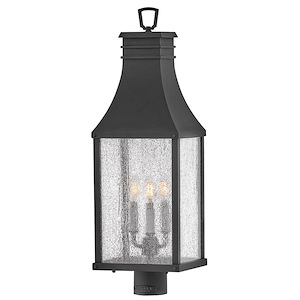 Beacon Hill - 3 Light Outdoor Post Mount In Traditional Style-26.25 Inches Tall and 9 Inches Wide - 1146778