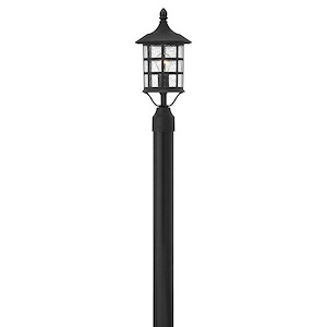 Freeport - 1 Light Medium Outdoor Post or Pier Mount Lantern in Traditional-Coastal Style - 8 Inches Wide by 17.75 Inches High - 758820