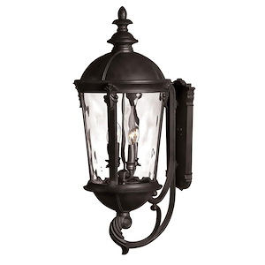 Windsor - Outdoor Wall Mount in Traditional Style - 12.5 Inches Wide by 32 Inches High - 758836