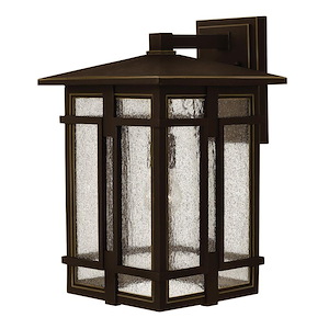 Tucker - One Light Outdoor Wall Mount in Transitional and Craftsman Style - 11 Inches Wide by 18 Inches High - 758958