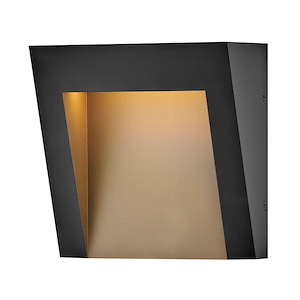 Taper - 8.5W LED Extra Small Outdoor Wall Lantern In Modern Style-7 Inches Tall and 7 Inches Wide - 1320171