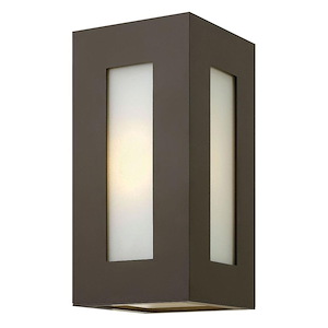 Dorian - Small Outdoor Wall Mount in Modern Style - 6 Inches Wide by 12.25 Inches High - 758752
