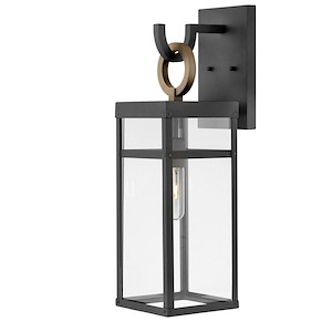 Porter - 1 Light Medium Outdoor Wall Lantern in Transitional Style - 6.5 Inches Wide by 22 Inches High - 759164