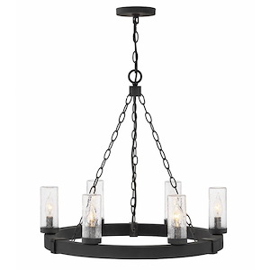 Sawyer - 3.5W 6 LED Outdoor Medium Chandelier-23.25 Inch Tall and 24 Inch Wide - 1369716